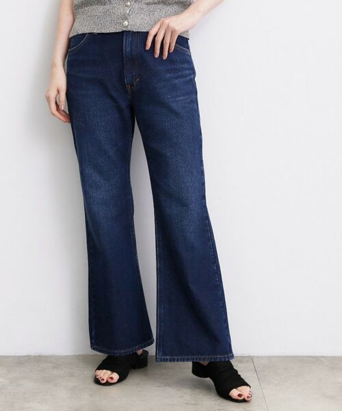 grove / グローブ デニムパンツ | 【Lee×grove別注】LEAN FLARE DENIM（ブルー(093)）