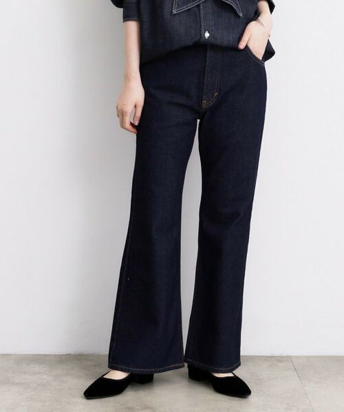 grove / グローブ デニムパンツ | 【Lee×grove別注】LEAN FLARE DENIM（ネイビー(094)）
