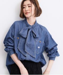 grove / グローブ シャツ・ブラウス | 【Lee×grove別注】DENIM BOWTIE SHIRTS