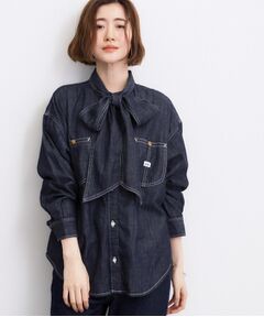 grove / グローブ シャツ・ブラウス | 【Lee×grove別注】DENIM BOWTIE SHIRTS