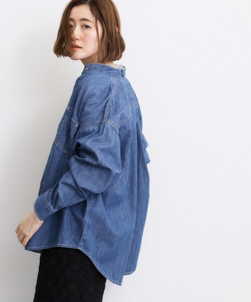 grove / グローブ シャツ・ブラウス | 【Lee×grove別注】DENIM BOWTIE SHIRTS | 詳細10