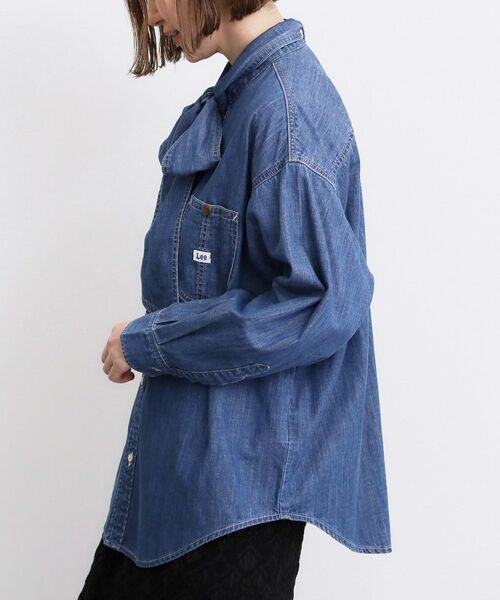 grove / グローブ シャツ・ブラウス | 【Lee×grove別注】DENIM BOWTIE SHIRTS | 詳細16