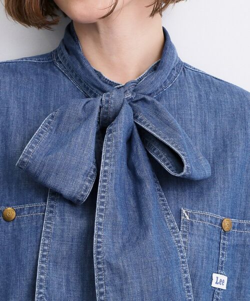 grove / グローブ シャツ・ブラウス | 【Lee×grove別注】DENIM BOWTIE SHIRTS | 詳細18