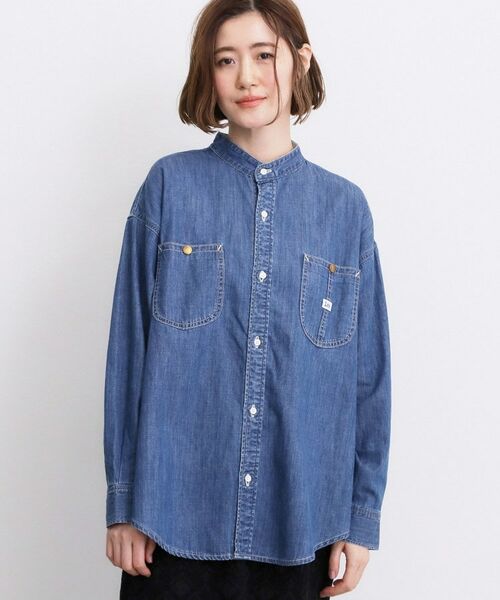 grove / グローブ シャツ・ブラウス | 【Lee×grove別注】DENIM BOWTIE SHIRTS | 詳細24