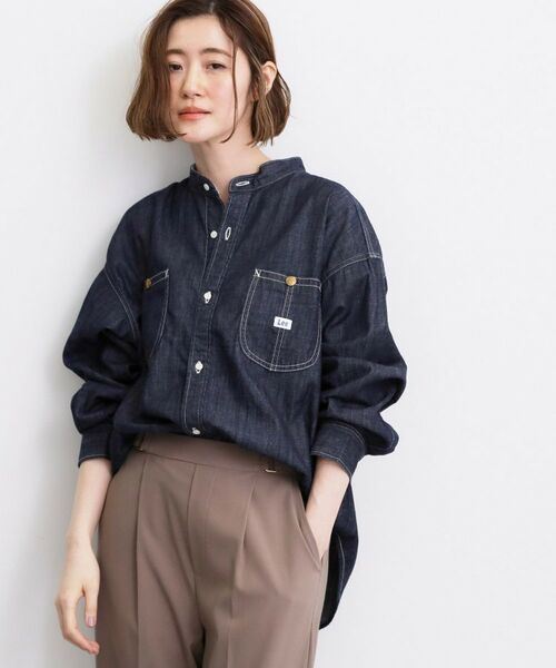 grove / グローブ シャツ・ブラウス | 【Lee×grove別注】DENIM BOWTIE SHIRTS | 詳細3