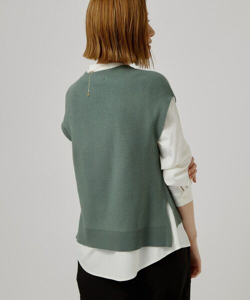 grove / グローブ その他トップス | ニットベスト×シャツSET | 詳細16