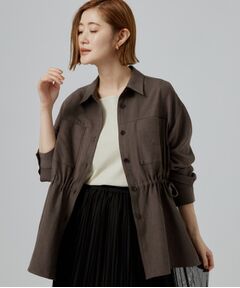 grove / グローブ シャツ・ブラウス | スエードライクドロストシャツ