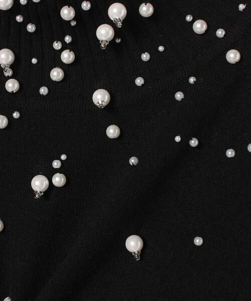 GUEST JOCONDE / ゲスト ジョコンダ ニット・セーター | カシミヤ混 パールビーズ刺繍プルオーバー | 詳細3