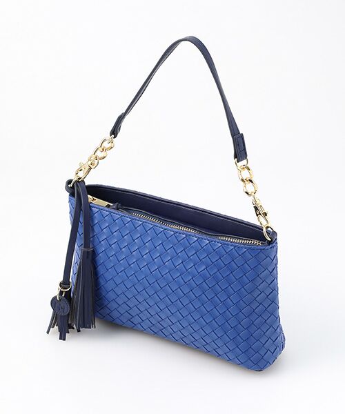バック、HANAE MORI Hanaemori HMB600 Women's Shoulder Bag, 2-Way, Leather, Istre