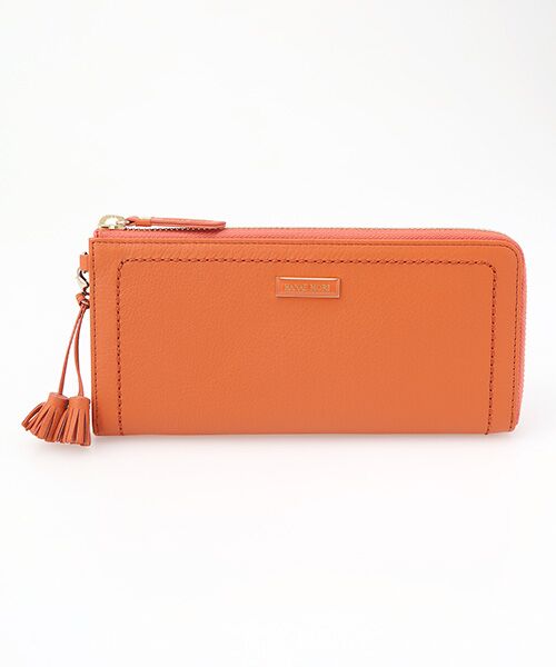HANAE MORI/ハナエモリ ジェミニ 長財布 オレンジ フリー HANAE MORI/ハナエモリ ジェミニ 長財布 オレンジ フリー