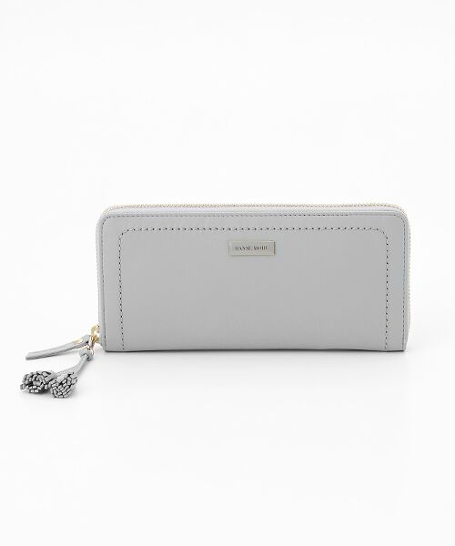 HANAE MORI/ハナエモリ ジェミニ 長財布 グレー フリー HANAE MORI/ハナエモリ ジェミニ 長財布 グレー フリー