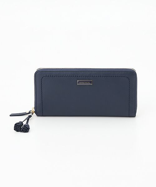 HANAE MORI/ハナエモリ ジェミニ 長財布 ネイビー フリー HANAE MORI/ハナエモリ ジェミニ 長財布 ネイビー フリー