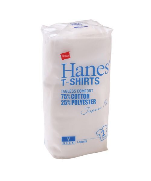 Hanes / ヘインズ Tシャツ | Japan Fit半袖Tシャツ2Pアオ【2枚組】 | 詳細1