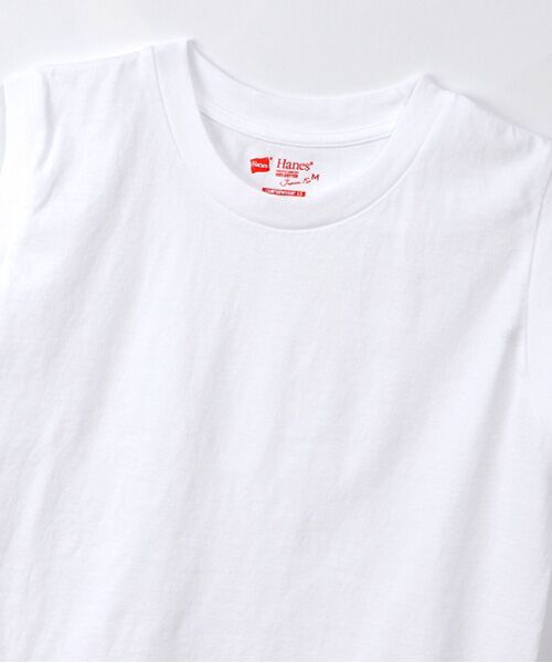 Hanes / ヘインズ Tシャツ | Japan Fit for Herスリーブレス2P【2枚組】 | 詳細2