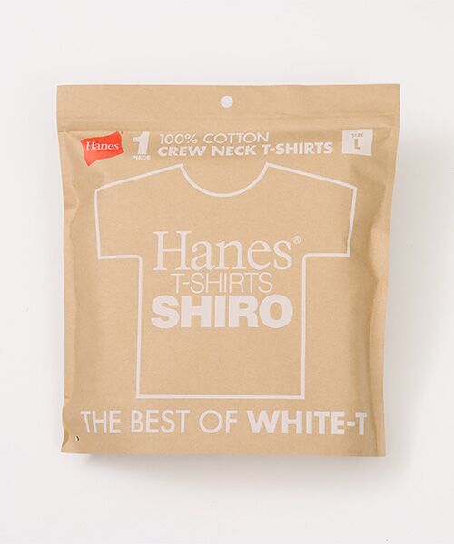 Hanes / ヘインズ Tシャツ | Hanes T-SHIRTS SHIRO クルーネックTシャツ | 詳細5