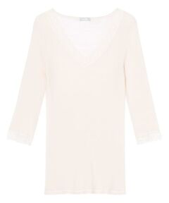 HANRO / ハンロ その他インナー・ルームウェア | 七分袖シャツ（ＵＩＨ４３６）