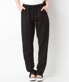 Harriss / ハリス その他パンツ | リヨセルリネンタフタテーパードドロストパンツ