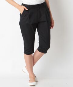 Harriss / ハリス ショート・ハーフ・半端丈パンツ | コットンギャバストレッチ６分丈クロップドパンツ
