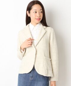 Harriss / ハリス テーラードジャケット | ウール裏毛テーラードジャケット