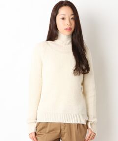 Harriss / ハリス ニット・セーター | アルパカ畦編みタートルネックセーター