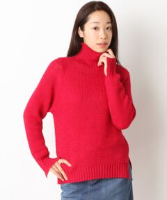 Harriss / ハリス ニット・セーター | アルパカ畦編みタートルネックセーター