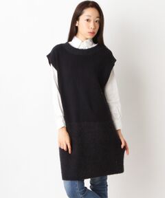 Harriss / ハリス チュニック | WEANERSウール×フェザーヤーンニットチュニック