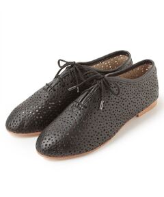 Harriss / ハリス フラットシューズ | Sarah Pinkman　パンチングレースアップシューズ