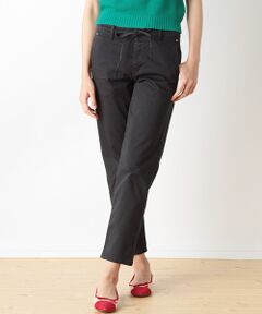 Harriss / ハリス チノ・ワークパンツ | コットンサテンストレッチドロストテーパードパンツ