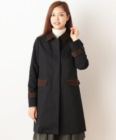 Harriss / ハリス ステンカラーコート | ライナー付き配色ステンカラーコート