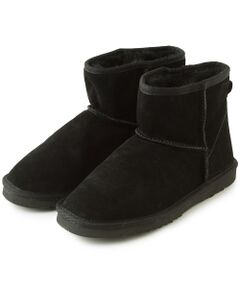 Harriss / ハリス ブーツ（ショート丈） | スエード×ファーショートブーツ