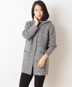 Harriss / ハリス その他アウター | 畦編みニットフードコート