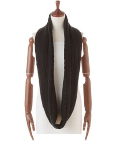 Harriss / ハリス マフラー・ショール・スヌード・ストール | ケーブルニットスヌード