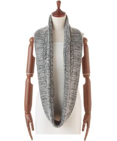 Harriss / ハリス マフラー・ショール・スヌード・ストール | ケーブルニットスヌード