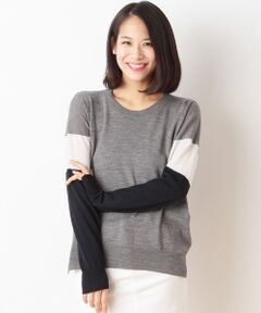 Harriss / ハリス ニット・セーター | カラーブロッククルーネックセーター