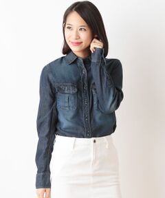 Harriss / ハリス シャツ・ブラウス | ２パッチポケットダンガリーシャツ