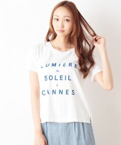 プリントロゴTシャツ