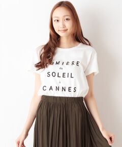 プリントロゴTシャツ