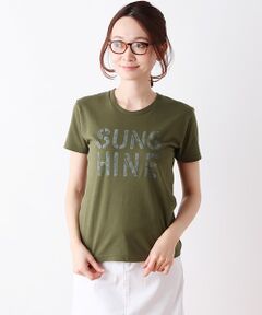 コットン天竺ヴィンテージロゴプリントＴシャツ