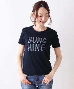 コットン天竺ヴィンテージロゴプリントＴシャツ