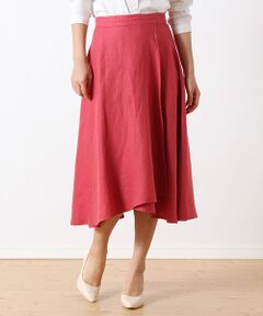 Harriss / ハリス ロング・マキシ丈スカート | リネンツイルフレアロングスカート