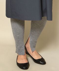 【アウトレット】メリノウールニットレギンス