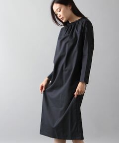 Harriss / ハリス ロング・マキシ丈ワンピース | タイプライターダブルクロスロングワンピース