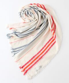 Harriss / ハリス マフラー・ショール・スヌード・ストール | ストライプ織柄ストール