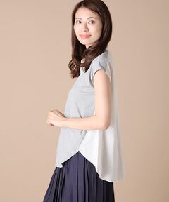 Harriss / ハリス カットソー | プレミアムコットン×オーガニックローン切替カットソー