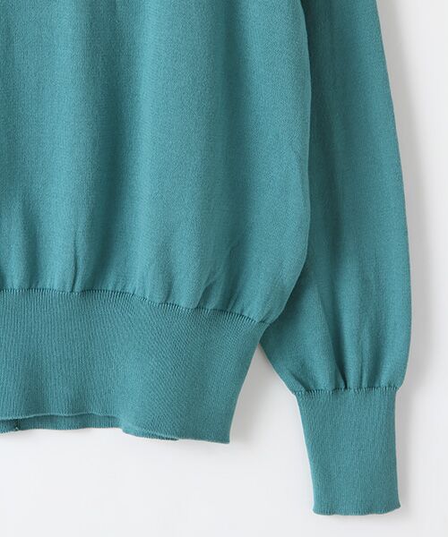 Harriss / ハリス ニット・セーター | イタリアコットンハイゲージショートセーター | 詳細5