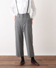 Harriss / ハリス スラックス・ドレスパンツ | TRツイルストライプサスペンダー付パンツ