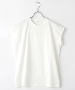 デラヴェリネン天竺フレンチスリーブTシャツ