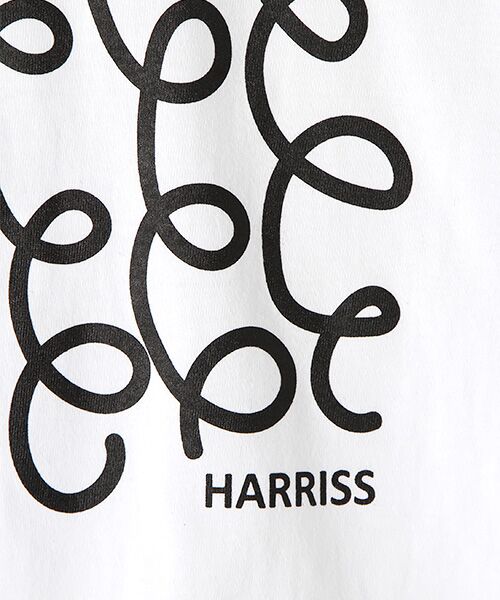 Harriss / ハリス Tシャツ | コットン天竺ループプリントTシャツ | 詳細4