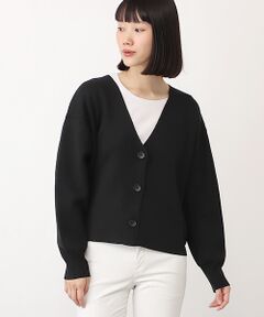 Harriss / ハリス カーディガン・ボレロ | W/Acヤーンニットジャケット風カーディガン