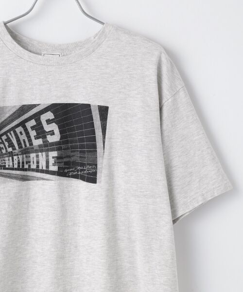 Harriss / ハリス Tシャツ | コットン天竺フォトプリントワイドTシャツ | 詳細4